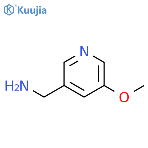 (5-Methoxypyridin-3-YL)methanamine structure