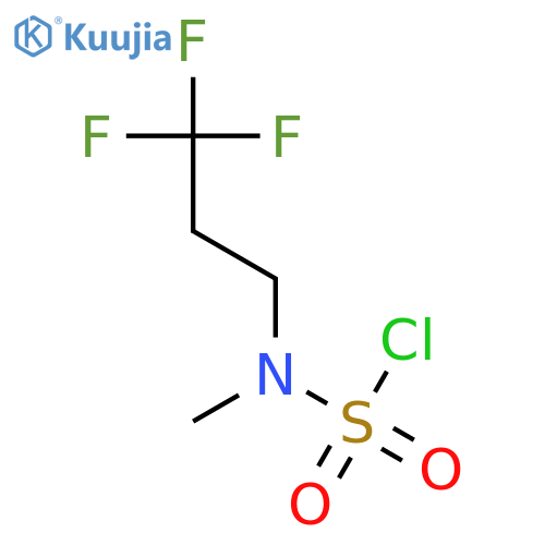 Sulfamoyl chloride, methyl(3,3,3-trifluoropropyl)- structure