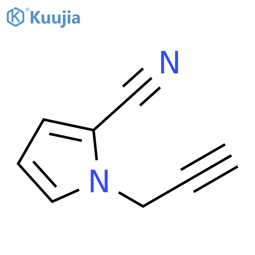 1H-Pyrrole-2-carbonitrile, 1-(2-propynyl)- structure