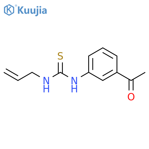 1-(3-ACETYLPHENYL)-3-ALLYL-2-THIOUREA structure