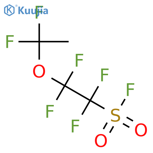 Ethanesulfonyl fluoride, 2-(1,1-difluoroethoxy)-1,1,2,2-tetrafluoro- structure