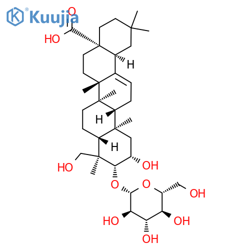 Bayogenin 3-O-β-D-glucopyranoside structure