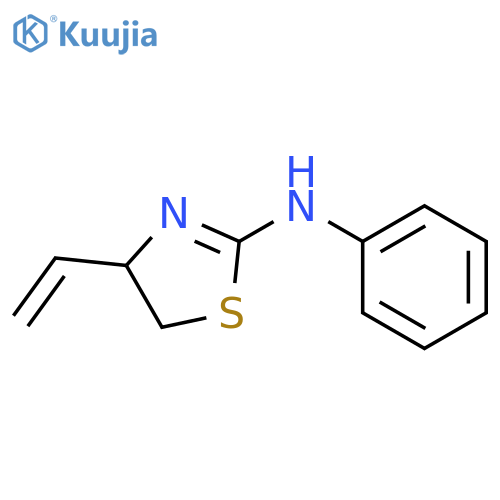 2-Thiazolamine,4-ethenyl-4,5-dihydro-N-phenyl- structure