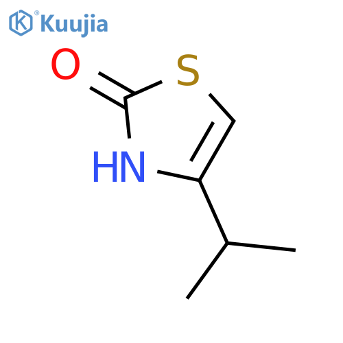 4-(propan-2-yl)-2,3-dihydro-1,3-thiazol-2-one structure