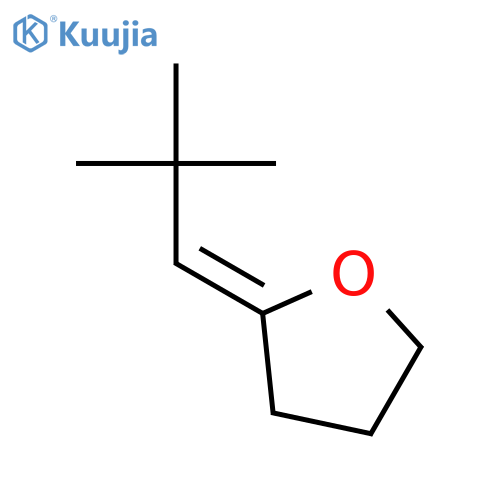 FURAN, 2-(2,2-DIMETHYLPROPYLIDENE)TETRAHYDRO- structure