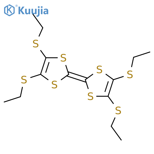 Tetrakis(ethylthio)tetrathiafulvalene structure