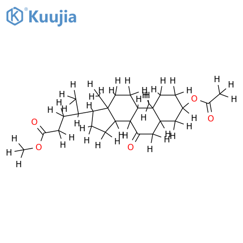 Methyl (3α,5β)-3-(Acetyloxy)-7-oxo-cholan-24-oic Acid Ester structure