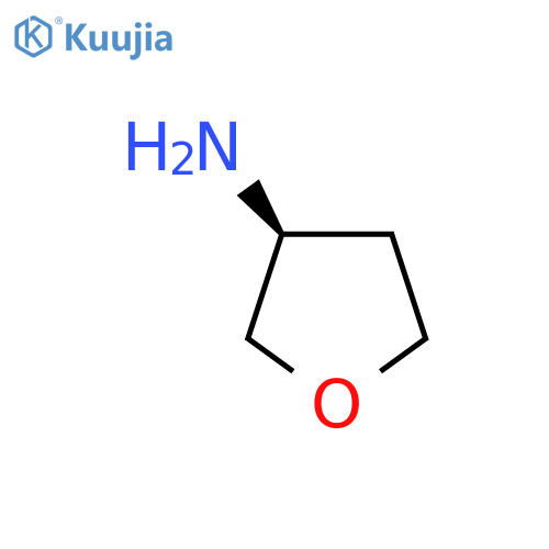 (3S)-tetrahydrofuran-3-amine structure