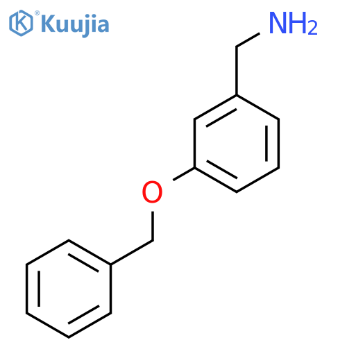 (3-(Benzyloxy)phenyl)methanamine structure