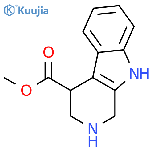 Methyl 2,3,4,9-tetrahydro-1H-pyrido[3,4-b]indole-4-carboxylate structure