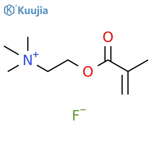 Ethanaminium, N,N,N-trimethyl-2-[(2-methyl-1-oxo-2-propenyl)oxy]-,fluoride structure