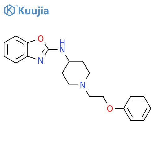 2-Benzoxazolamine, N-[1-(2-phenoxyethyl)-4-piperidinyl]- structure