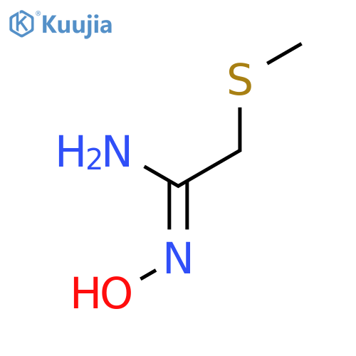 (1Z)-N'-Hydroxy-2-(methylthio)ethanimidamide structure