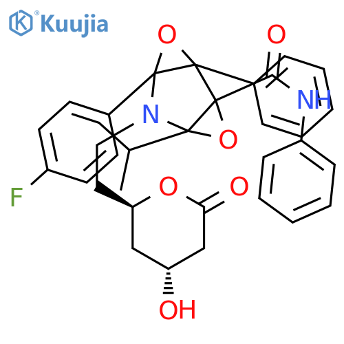 Atorvastatin Lactone Diepoxide(Mixture of diastereomers) structure