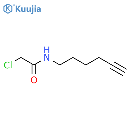 2-Chloro-N-(hex-5-ynyl)acetamide structure