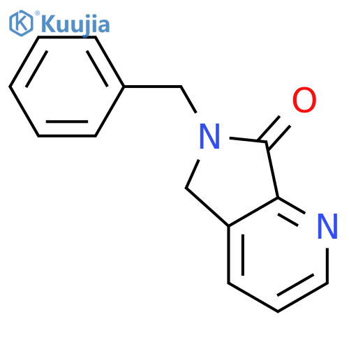 6-benzyl-5H-pyrrolo[3,4-b]pyridin-7(6H)-one structure