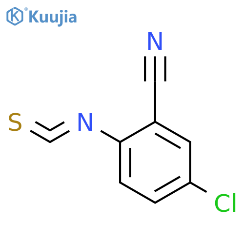 4-Chloro-2-cyanophenylisothiocyanate structure