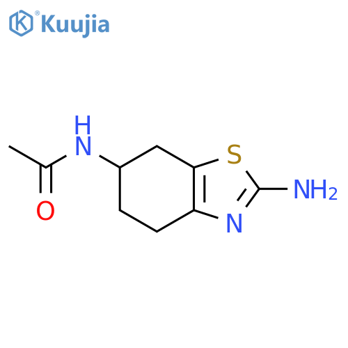 6-Acetamido-2-amino-4,5,6,7-tetrahydrobenzothiazole structure