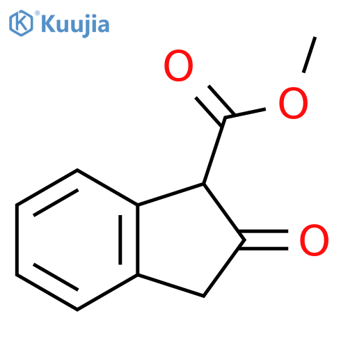 Methyl2-oxo-1-indanecarboxylate structure