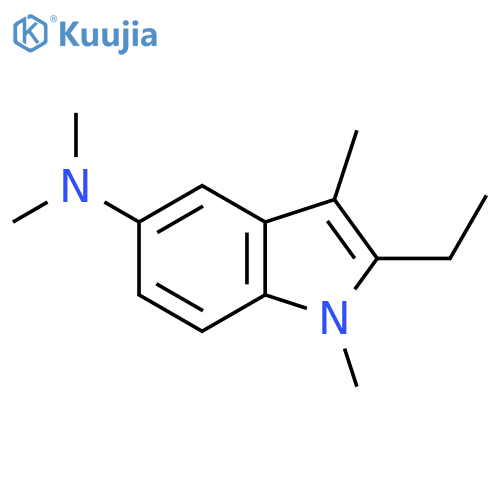1H-Indol-5-amine, 2-ethyl-N,N,1,3-tetramethyl- structure
