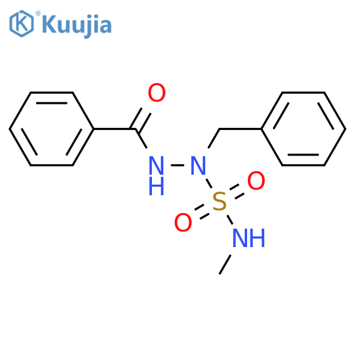 Benzoic acid, 2-[(methylamino)sulfonyl]-2-(phenylmethyl)hydrazide structure