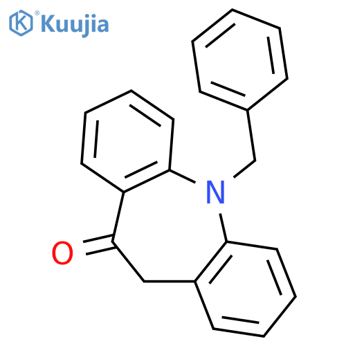 5-Benzyl-10-oxo-10,11-dihydro-5H-dibenzb,fazepine structure