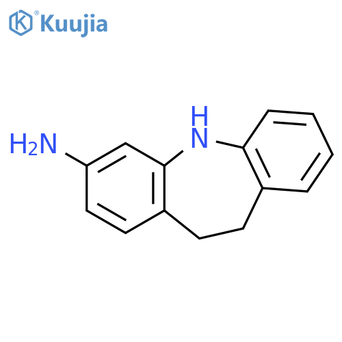 10,11-Dihydro-5H-dibenzo[b,f]azepin-3-amine structure