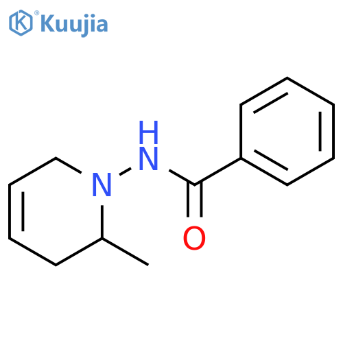Benzamide, N-(3,6-dihydro-2-methyl-1(2H)-pyridinyl)- structure