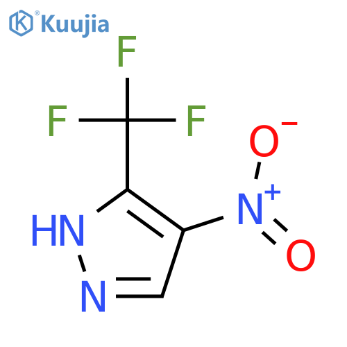 4-Nitro-5-(trifluoromethyl)-1H-pyrazole structure