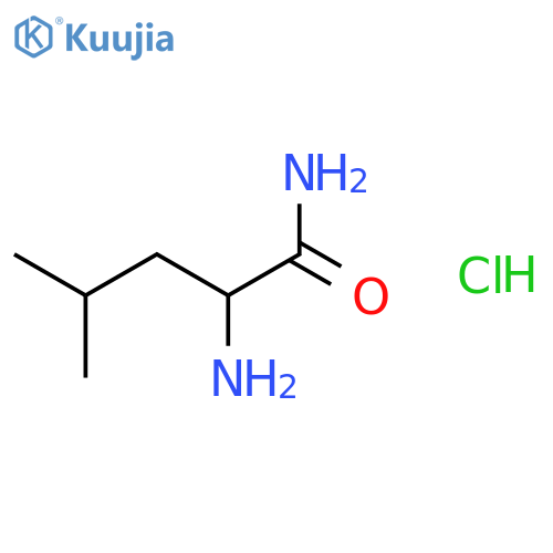 H-DL-LEU-NH2 Hydrochloride structure