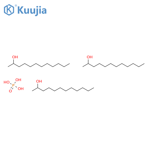 2-Dodecanol, phosphate (3:1) structure