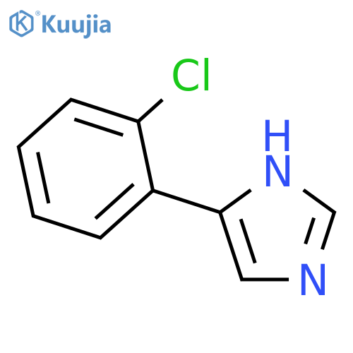 4-(2-chlorophenyl)-1H-imidazole structure