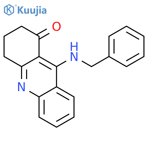 3,4-Dihydro-9-(benzyl)amino-1(2H)-acridinone structure