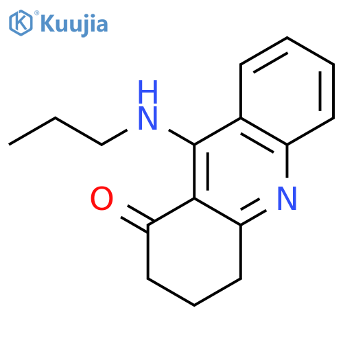 1(2H)-Acridinone, 3,4-dihydro-9-(propylamino)- structure