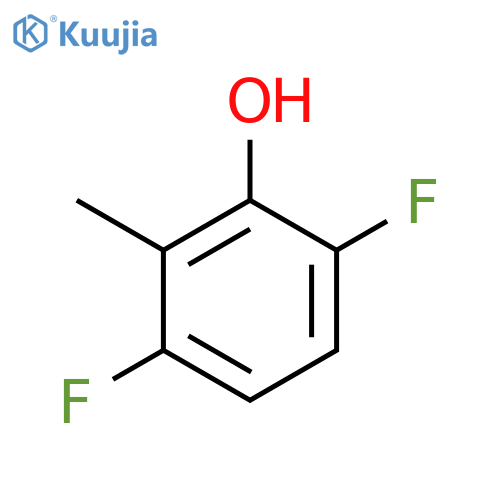 3,6-Difluoro-2-methylphenol structure