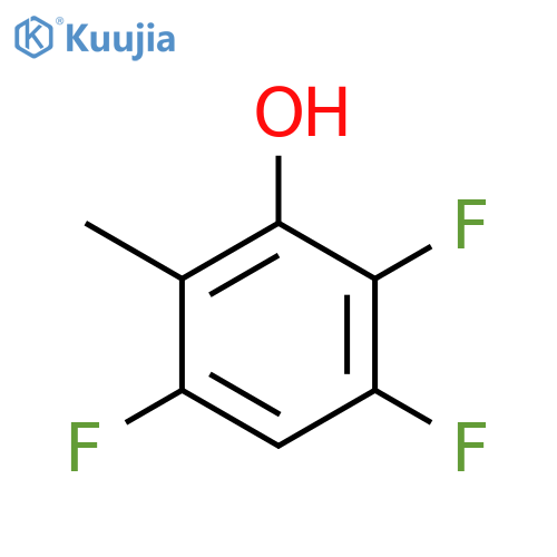 2,3,5-Trifluoro-6-methyl Phenol structure