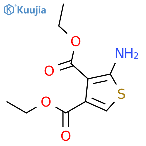 3,4-Diethyl 2-Aminothiophene-3,4-dicarboxylate structure