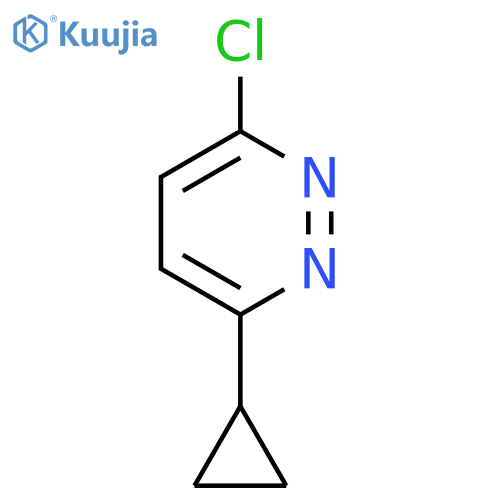 3-Chloro-6-cyclopropylpyridazine structure