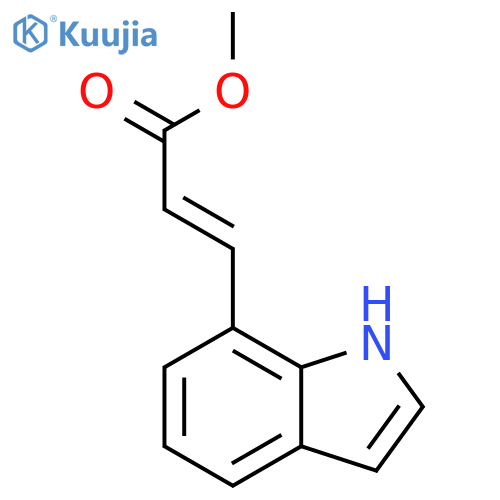 Methyl 3-(1H-Indol-7-yl)acrylate structure