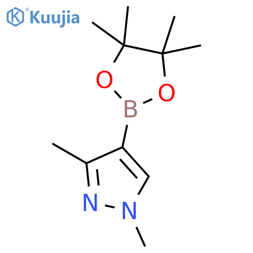 1,3-dimethyl-4-(tetramethyl-1,3,2-dioxaborolan-2-yl)-1H-pyrazole structure
