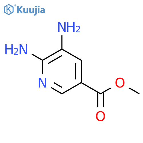 Methyl 5,6-Diaminopyridine-3-carboxylate structure