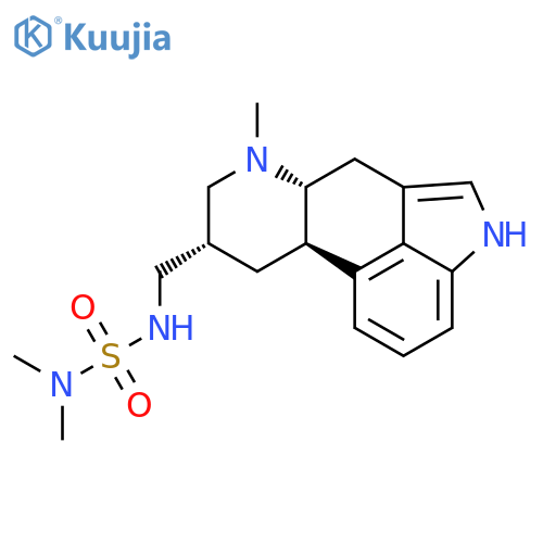 Sulfamide, N,N-dimethyl-N'-[[(8a)-6-methylergolin-8-yl]methyl]- structure