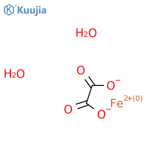 Ferrous oxalate dihydrate structure