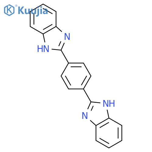 2,2'-(1,4-Phenylene)bis-1H-benzimidazole structure