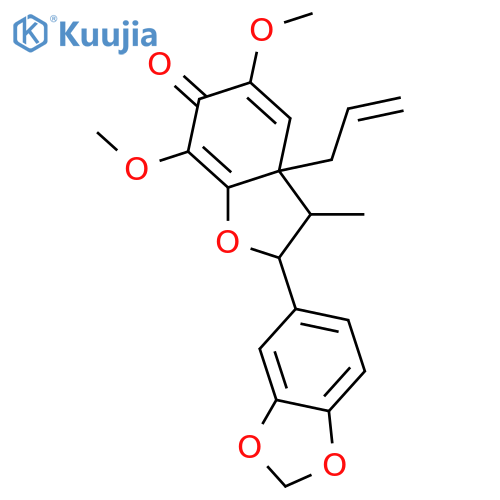 2,7'-Epoxy-3',4',5-trihydroxy-1,8'-lign-8-en-4(1H)-one; (1R,7'S,8'S)-form, 3-Methoxy, 3',4'-methylene, 5-Me ether structure