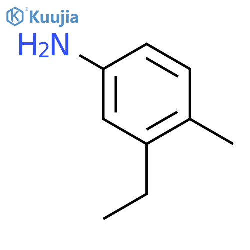 3-Ethyl-4-methylaniline structure