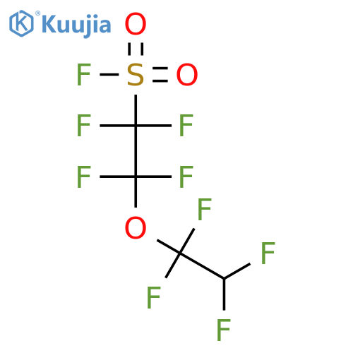 1,1,2,2-Tetrafluoro-2-(1,1,2,2-tetrafluoroethoxy)ethanesulphonyl Fluoride structure