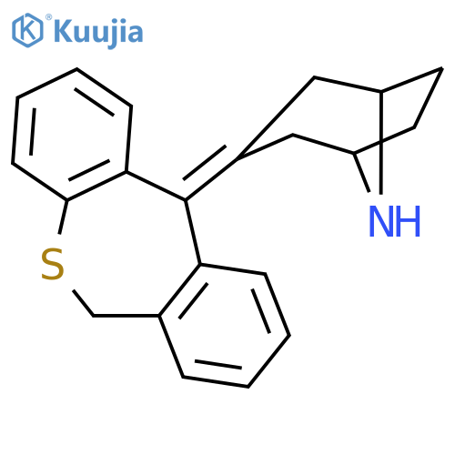 3-(dibenzo[b,e]thiepin-11(6H)-ylidene)-8-azabicyclo[3.2.1]octane structure