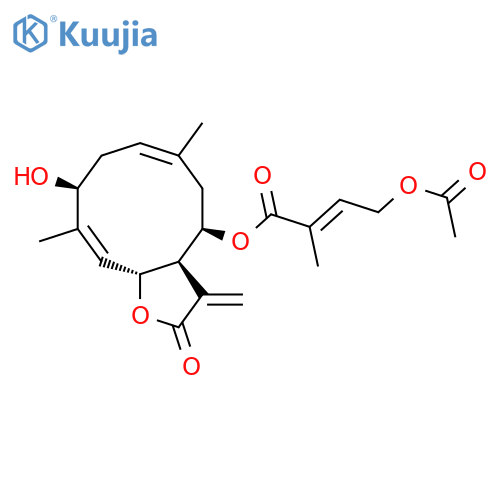 4E-Deacetylchromolaenide 4'-O-acetate structure