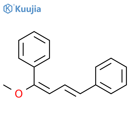 Benzene, [(1E,3E)-1-methoxy-4-phenyl-1,3-butadien-1-yl]- structure